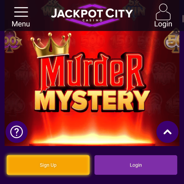 Jackpot City Casino Murder Mystery Game - Thrilling mystery slot game
